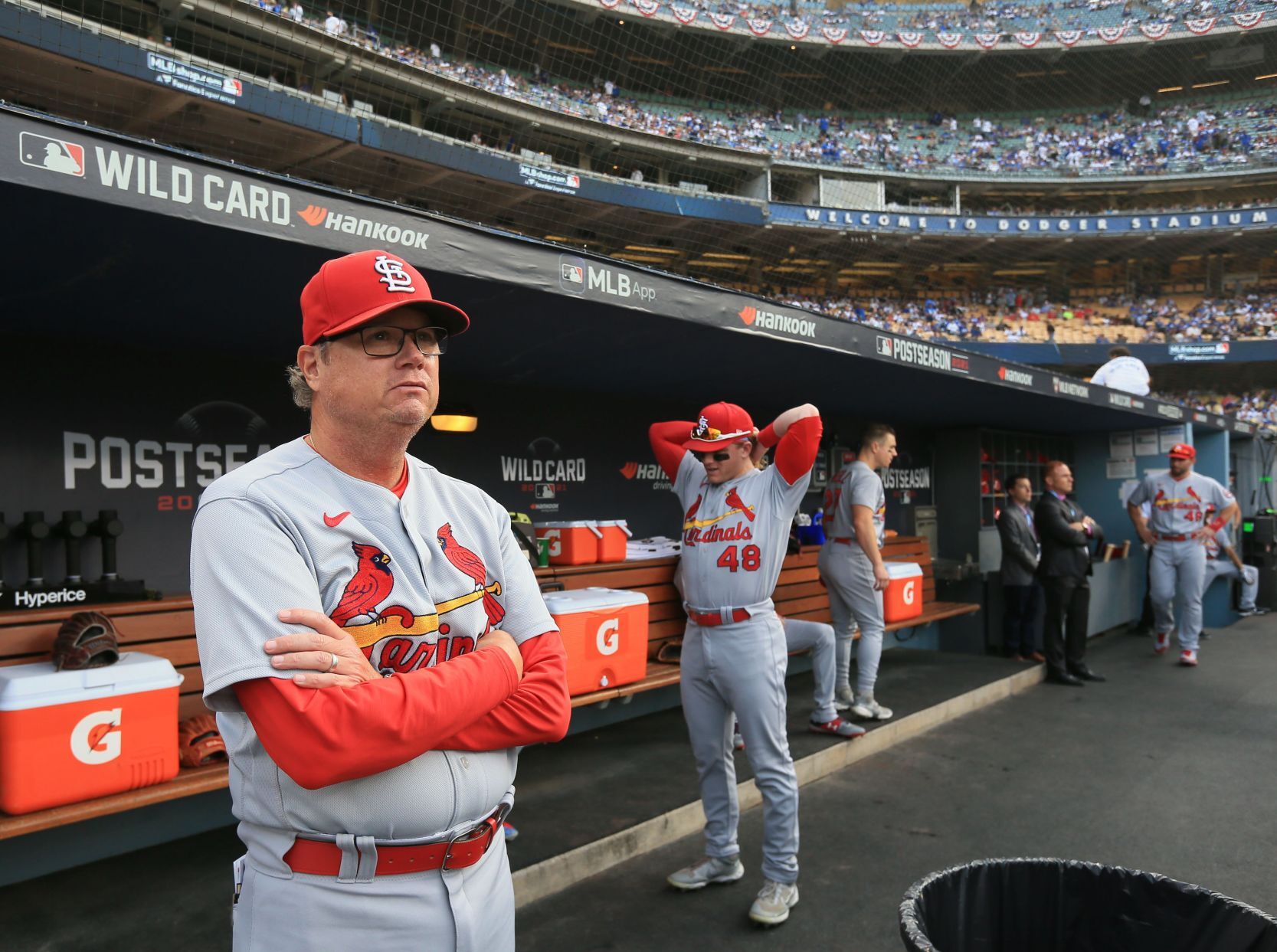 St. Louis Cardinals vs Los Angeles Dodgers National League wild-card game